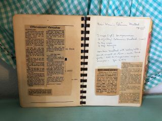 Vintage Plainview Texas Cookbook St Mark ' s Episcopal Church 1950s Recipes 3