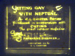 Kodak Cinegraph Getting Gay With Neptune No.  1047 16mm Film Bw/silent 100’