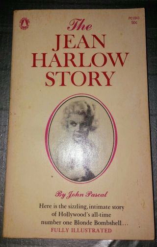The Jean Harlow Story Pc1043 John Pascal 1964