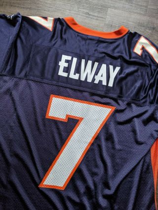 Vintage John Elway Denver Broncos Mens M Medium 46 Starter Jersey Nfl Football