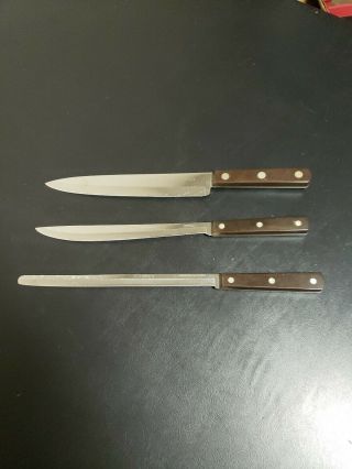 Set Of Vintage Cutco No 33,  34,  35 Knives
