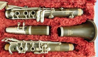 Vintage Clarinet Selmer Console Clarinet Sml Paris 1960s