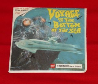 Vintage Voyage To The Bottom Of The Sea View - Master Reels Packet With Booklet