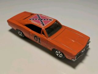 Vintage Ertl General Lee Dukes Of Hazzard 1/64 Diecast Orange 69 Dodge Charger