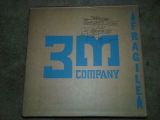 Vintage Box Of (2) Scotch 3m 250 2 " Magnetic Tapes / 10 " Reel