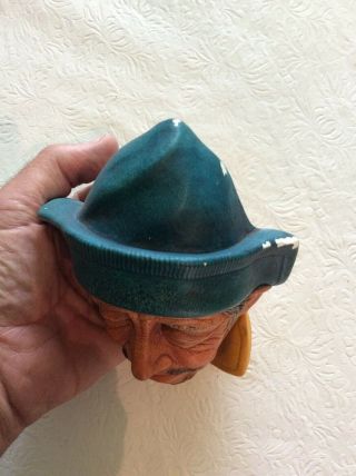 VINTAGE BOSSONS CHALKWARE HEAD MADE IN ENGLAND SARDINIAN 1961 4
