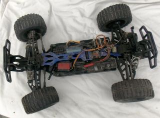 Vintage Redcat Racing Rc 1/10 Scale 4wd Electric Monster Truck Chassis