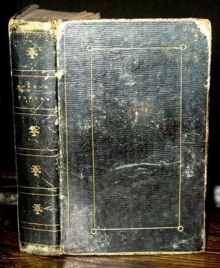 1809 American Book Of Common Prayer Protestant Psalms Holy Bible Fine Binding