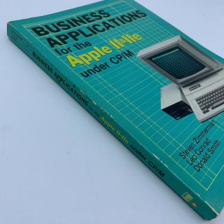 Business Applications for Apple II 2 CP/M vintage computer book softcard Z - 80 2