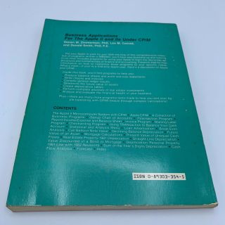 Business Applications for Apple II 2 CP/M vintage computer book softcard Z - 80 3