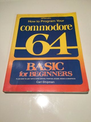 How To Program Your Commodore 64 Basic For Beginners Computer Book