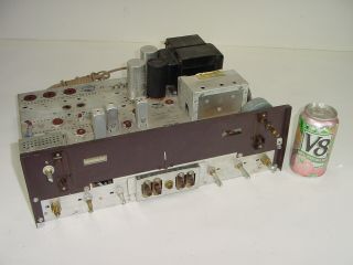 Vintage Fisher 500c 500 - C 7591 Tube Stereo Receiver Amplifier Parts Chassis,  Mpx