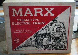 Vintage Marx Steam Type Electric Train Set