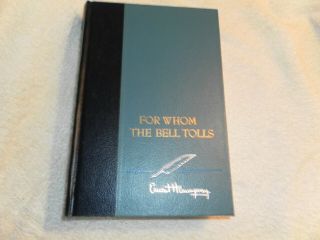 For Whom The Bell Tolls By Ernest Hemingway Scribner & Sons 1968 Hardcover