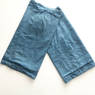 Vintage Pair Denim King Shams Set Of 2 Medium Blue Jean