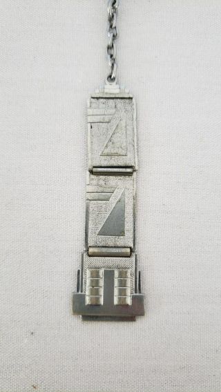 Vintage Unique Pocket watch FOB art deco 5