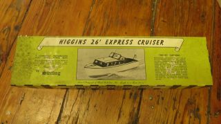 Vintage Sterling Models Inc Wood Ship Model Kit " 26 