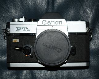 Vintage Canon Ftb Ql Slr Film Photography Camera Body Only.  Japan Made