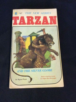 Edgar Rice Burroughs Erb Unauthorized Tarzan & The Silver Globe Barton Werper
