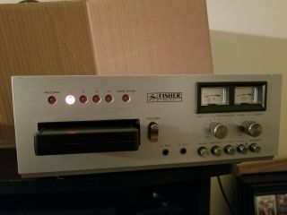 Fisher ER - 8110 8 Track Recorder & 2 Realistic Factory Tape. 2