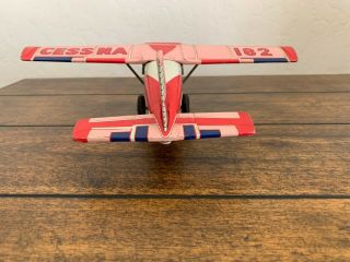 Vintage Friction Toy Cessna 182 Airplane 4
