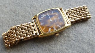 Gents Vintage Universal Geneve Watch For Repair,  Gold Plate 28mm Case.