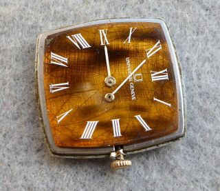 Gents vintage Universal Geneve watch for repair,  gold plate 28mm case. 4