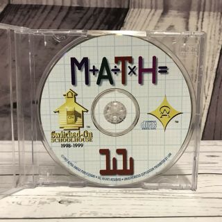 Switched On Schoolhouse 11th Grade Math 1998 - 1999 Vintage Education Homeschool