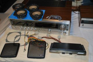 Bose 1401 Booster/equalizer Series Ii,  With Speakers And Wiring