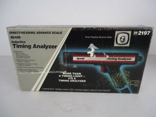 Vintage Sears Inductive Timing Analyzer - 28 2197