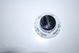 Vintage Range Oven Temperature Knob White Ct16p61
