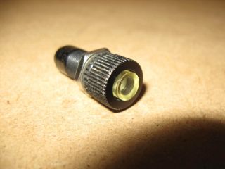 Vintage Dialco 508 - 8738 - 504 Panel Mount Indicator Light With Clear Lens