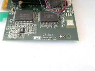 Matrox 906 - 04 Rev:B G4,  MMCH4A32G VGA Graphics Card 3