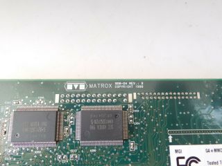 Matrox 906 - 04 Rev:B G4,  MMCH4A32G VGA Graphics Card 5
