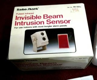 Vintage Radio Shack 49 - 551A Invisible Beam Intrusion Sensor Infrared IOB 2