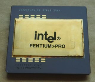 Intel Pentium Pro Kb80521ex150 150mhz Sy010 Cpu (missing One Pin)