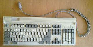 Vintage Mechanical Din Ps/2 Usb Keyboard Mck - 101sx By Ortek Technology From 1990
