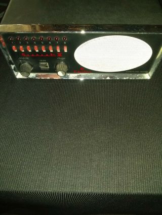 Vintage Electra Bearcat Model Bc 3 Iii 8 Channel Radio Scanner Receiver