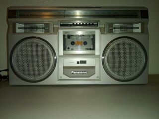 Panasonic Rx - 5100 Vintage Boombox / Ghetto Blaster Cassette Am/fm Radio