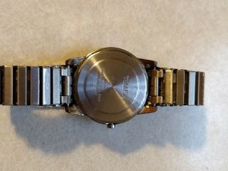 Vintage Men ' s Timex Indiglo Millitary Dial Watch Battery 3