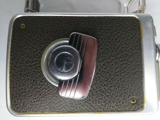 Vintage 1950 ' s Kodak Brownie 8mm Movie Camera II 1.  3mm f/2.  7 Lens 5
