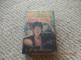 Harry Potter And The Goblet Of Fire - First American Edition Printing Hard Cover
