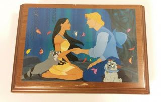 Disney Pocahontas Watch Collector Club Series V Music Box Only Fossil Vintage