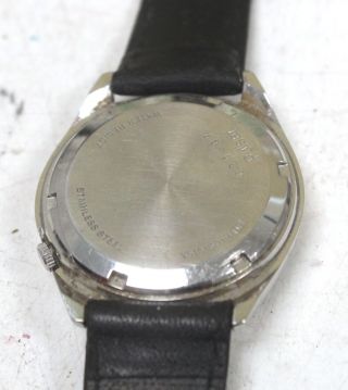 Gents Vintage PULSAR Quartz V513 - 8019 Leather Strap Wristwatch - A16 4