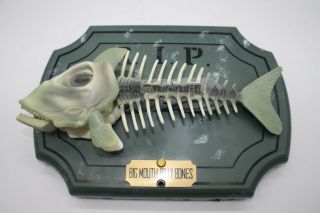Vintage 1999 Gemmy Big Mouth Billy Bones Animated Fish Body Won 