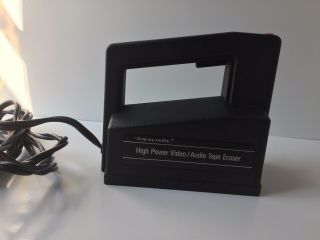 Vintage Realistic Radio Shack High Power Video/audio Bulk Tape Eraser