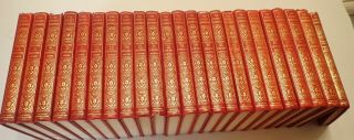 The Pocket University 23 Volumes Red Leather1924 - 1925 Nelson Doubleday,  Inc