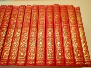 THE POCKET UNIVERSITY 23 volumes Red leather1924 - 1925 Nelson Doubleday,  Inc 4
