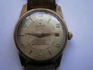 Vintage gents wristwatch ALLAINE automatic watch need service FELSA 692 2
