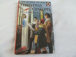 Vintage Ladybird Book The Stories Of Our Christmas Customs 2/6 Series 644